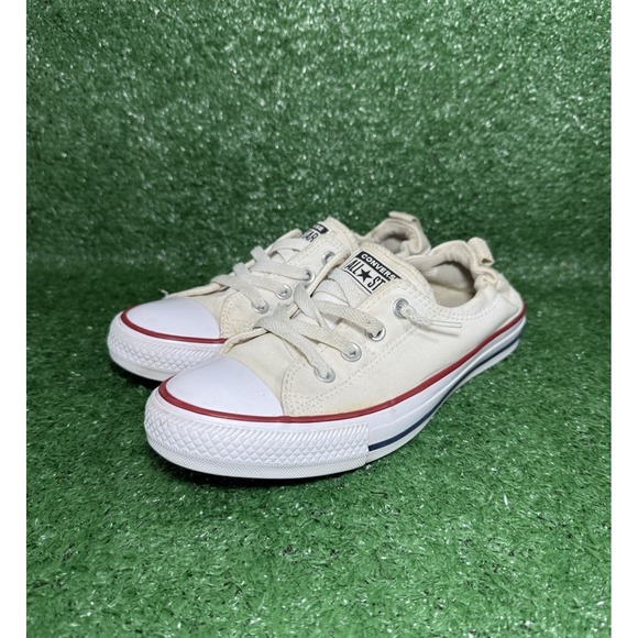 Converse Womens CT All Star Shoreline White Casual Slip On Shoe Sneaker Size 8.5 - Picture 3 of 9